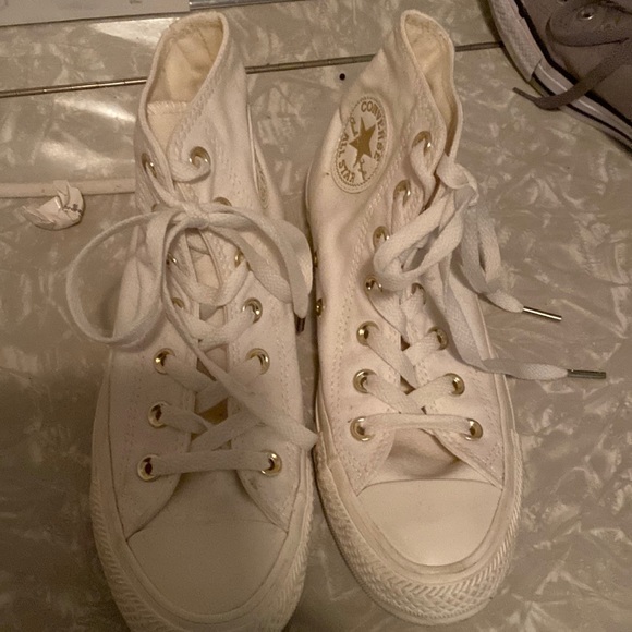 Converse Shoes Chuck Taylor All Star W Good Writing And Grommets